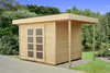 Flat roof garden shed Leonie