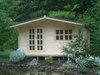 Garden house 44mm - Limburg 4x4m